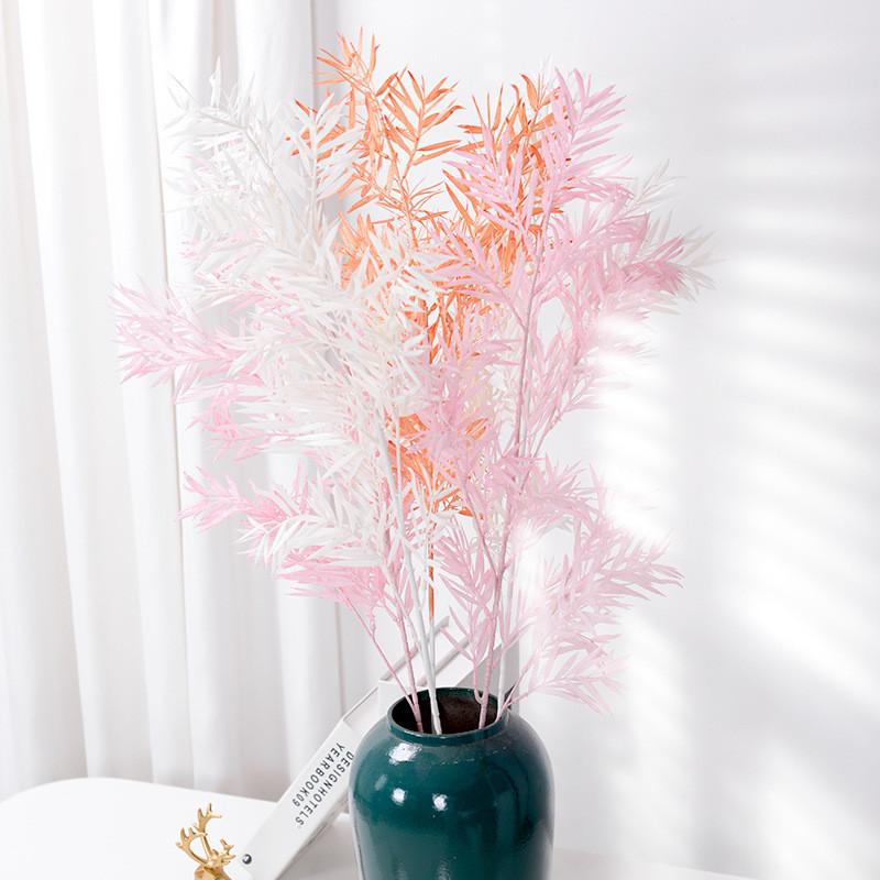 Реалистичный пластиковый матовый бамбуковый лист для свадебной церемонии и реквизит для фотосъемки на открытом воздухе