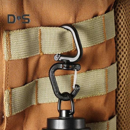 1/5 шт. вращающийся на 360 градусов крючок портативный легкий открытый кемпинг походный S-образный поворотный крючок вешалка пряжка для подвешивания кемпинговые аксессуары