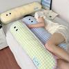 Длинная сетчатая подушка для сна Подушка-зажим для ног для спящих на боку Милые подушки Подушка-подушка на кровать Декор с мультяшным принтом Плюшевые подушки