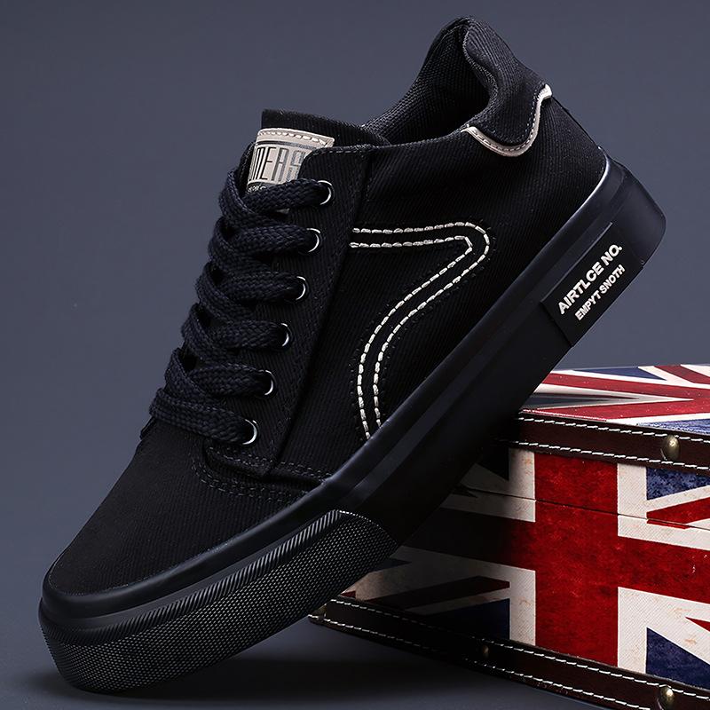 Весенние новые мужские туфли, модный нишевый дизайн, повседневные мужские парусиновые туфли, дышащие, легкие, удобные туфли