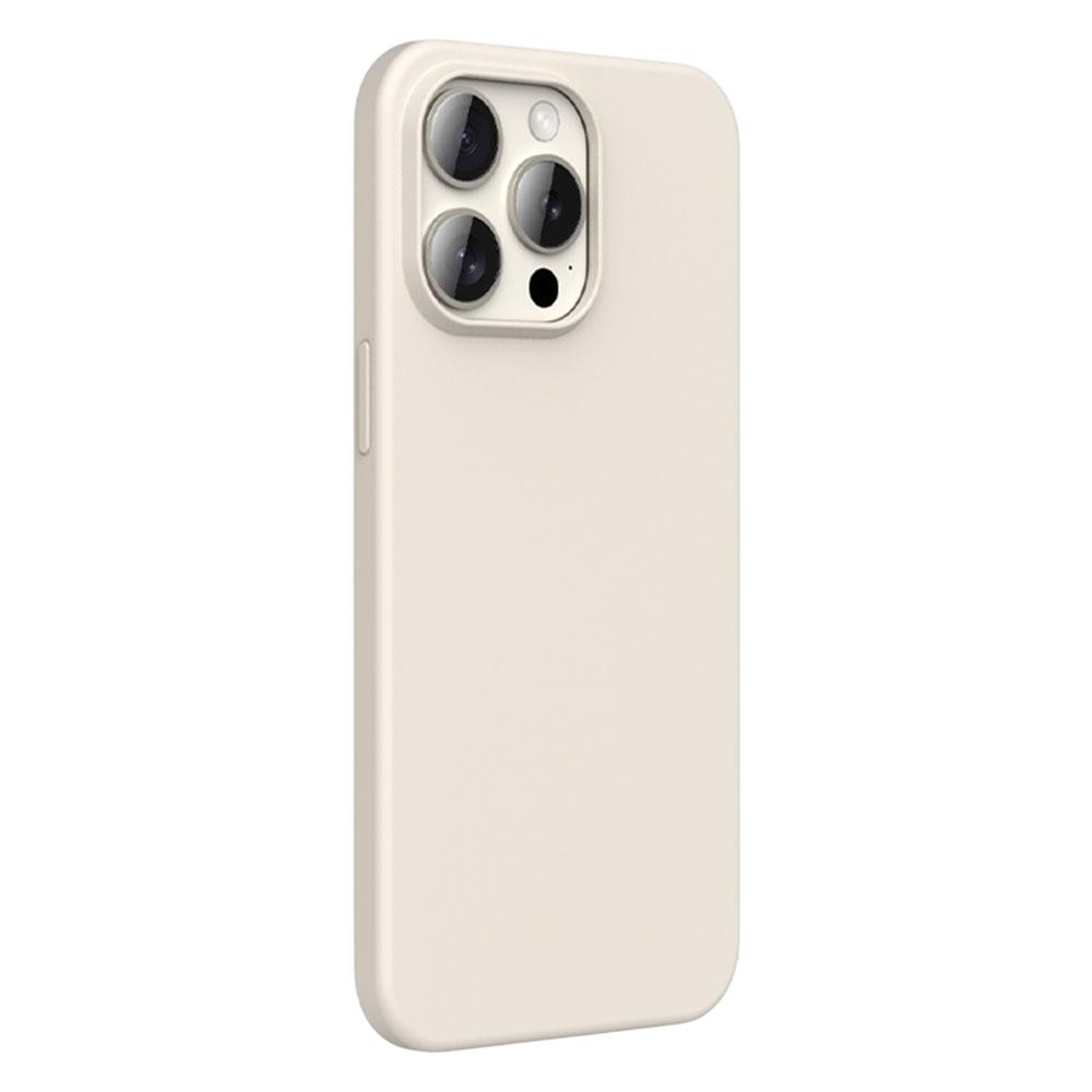 Чехол для iPhone 14 Pro, совместимый с MagSafe, ультратонкий, из жидкого силикона + ПК, чехол для телефона