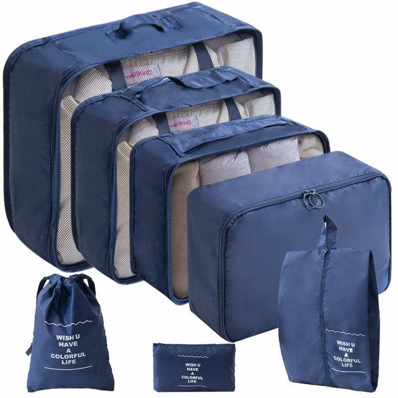 Travel Packing Organizer Bag for Clothes, Shoes, Underwear - Suitcase Storage