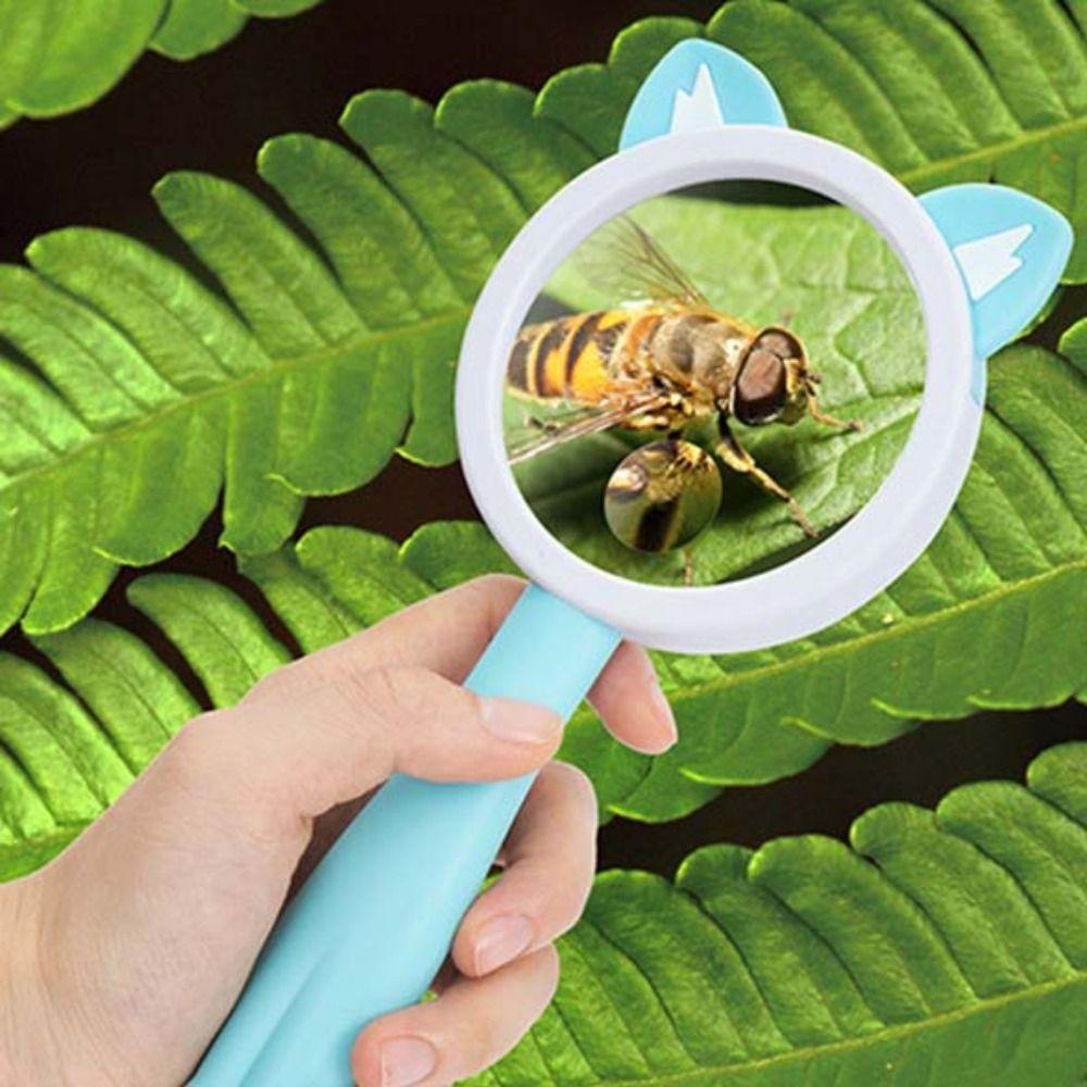 Toys Reading Loupe Magnifying Glass Magnifying Glasses Cartoon Magnifier Toy Handheld Magnifier