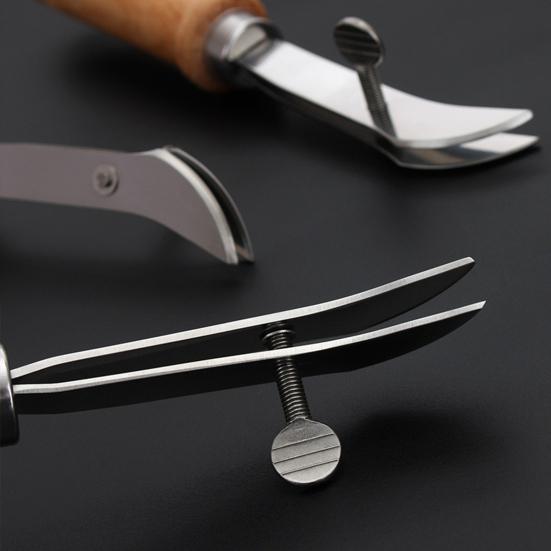 Кожаная канавка для кромок Регулируемая деревянная ручка Легко держать Эргономичная многофункциональная одежда своими руками Кожаная кромка для шитья канавок Фабрика инструментов для вырубки