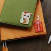 Japanese Lucky Cat Cloth Sticker Diy Imperial Guard Embroidery Cloth Sticker Hand Ledger Mobile Phone Decorative Sticker Patch Sticker Clothes Bag