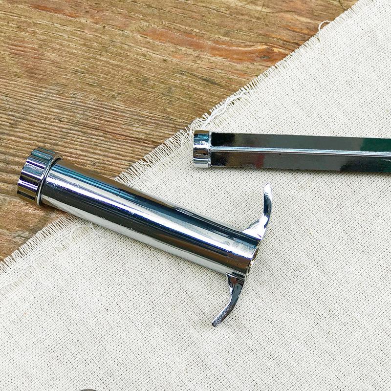 Металлический экструдер для глины для формовки и изготовления поделок из полимерной глины