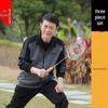 Men's Loose-Fit Spring and Autumn Sportswear Set for Middle-Aged and Elderly - Two-Piece Casual Dad Outfit
