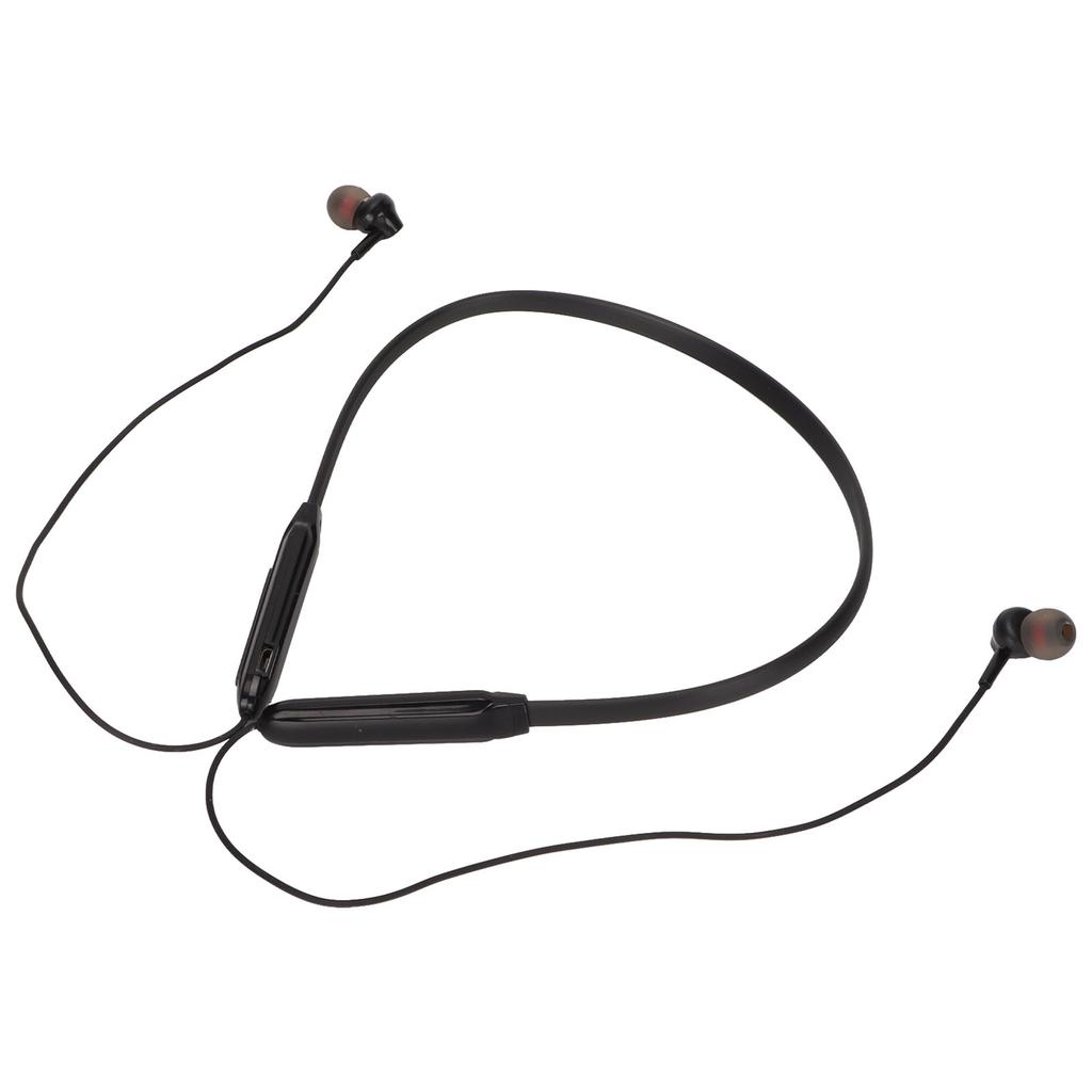 Bluetooth-наушники с шейным ободком IPX7 Водонепроницаемые Шумоподавление Глубокий Бас Легкие Беспроводные Спортивные Наушники Черный