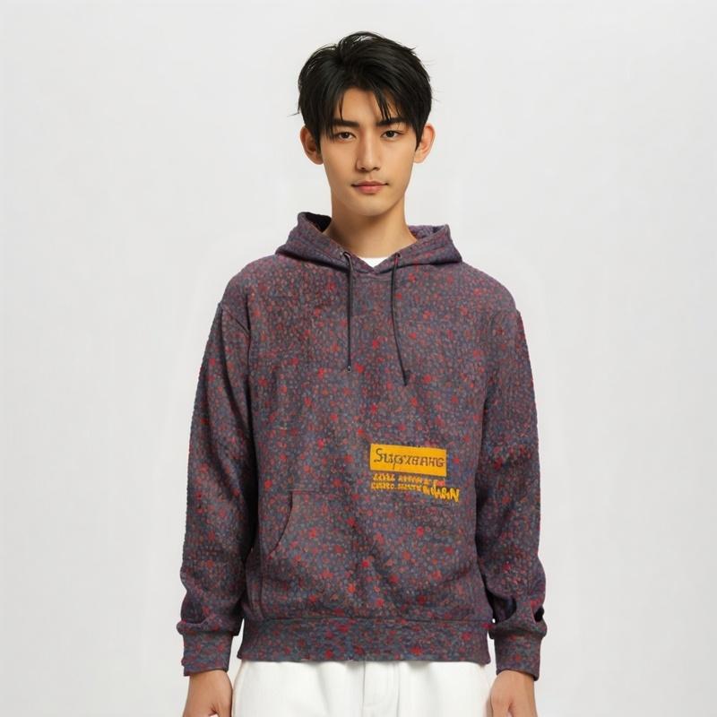 Supreme Толстовка с капюшоном X JUNYA WATANABE COMME des GARONS MAN 'Черно-синяя' Мужская SUP-FW21-277