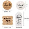 100pcs Cards Wedding Party Luggage Handmade Thank you Hanging Label Jute Twine Kraft Gift Tags