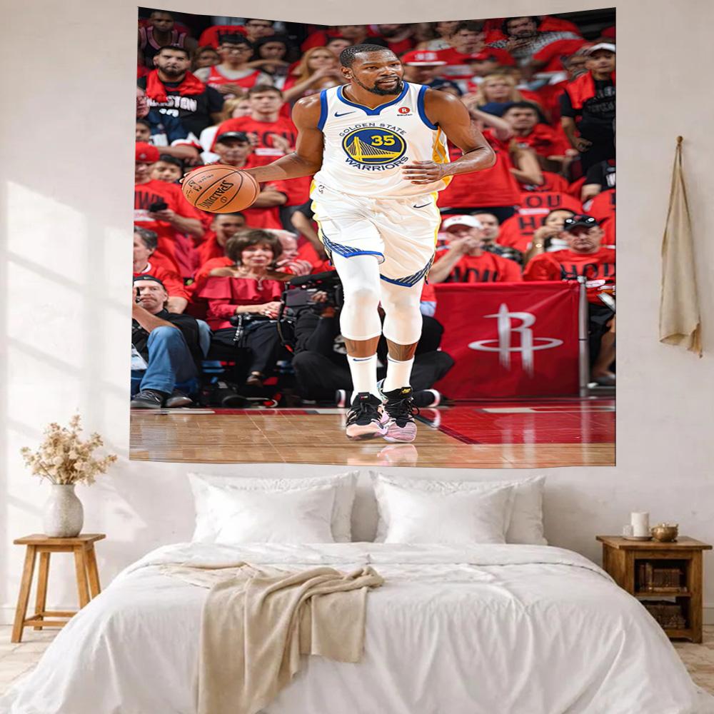 Kevin Durant Wall Decor Tapestry Art For Pet Memorial Birthdaywedding Party Backdrop Family Gift