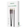 Ugreen Premium Copper 3.5mm to 2RCA Male Audio Cable 2m - Model AV170