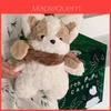 Классическая плюшевая игрушка собака с мягким наполнителем из полипропиленового хлопка для детей и коллекционеров
