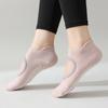 2023 New Yoga Socks Women Professional Non-Slip Pilates Sports Non-Slip Socks Summer Thin Backless Floor Socks