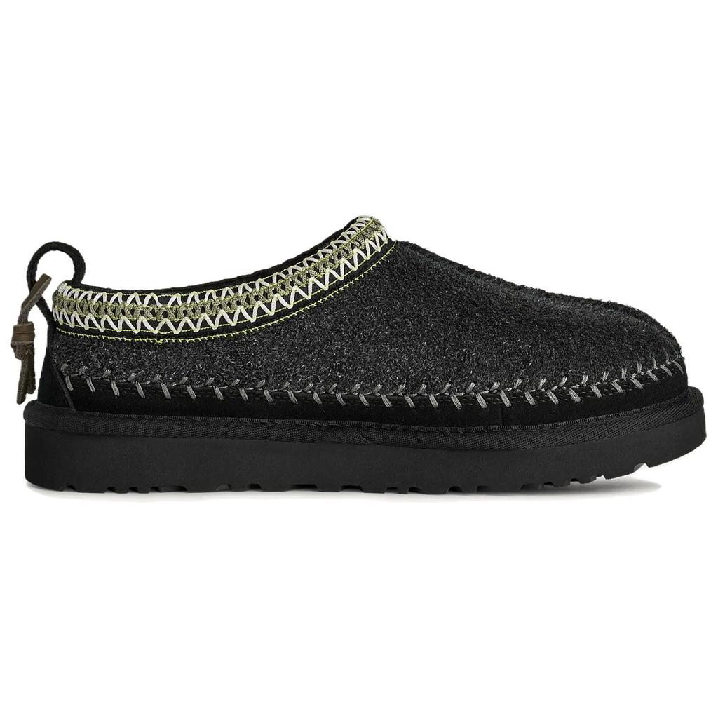 UGG Замшевые Tasman Biarritz Модные Удобные Повседневные Кроссовки с Низким Верхом Женские Повседневные Кроссовки Черные 1171444-BLK