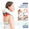 Wireless Neck And Back Massager Neck And Shoulder Kneading Massage Shawl Neck Cervical Relaxing Trapezius Massager