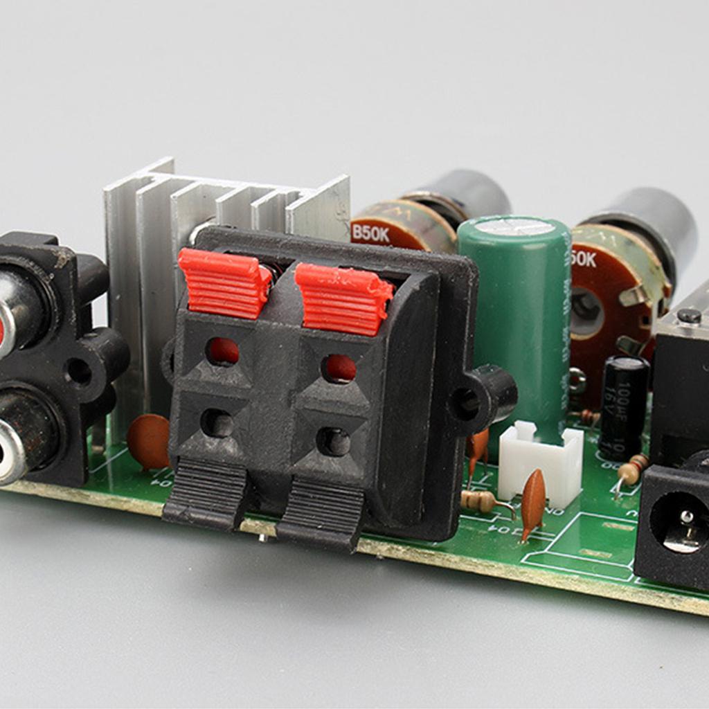 PA-2005 20 Вт x 2 Цифровая двухканальная стерео плата аудиоусилителя AMP DC 12 В Мини музыкальный модуль 2 канала