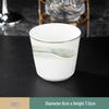 Premium Bone China Gold-Rimmed Dinnerware Set: Four-Piece Hotel & Restaurant Collection