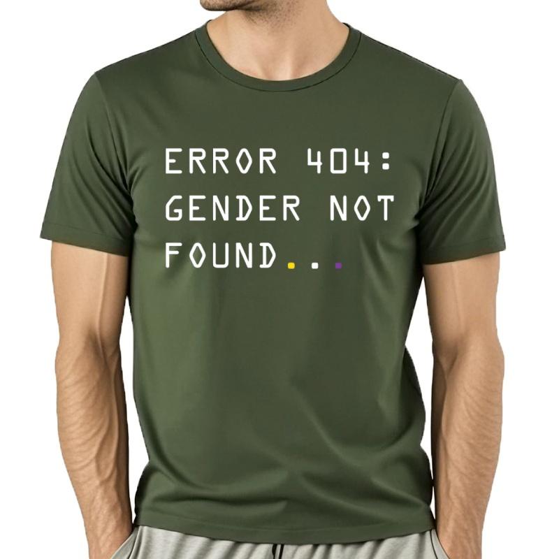 Camisetas Divertidas De Error 404 Para Hombre Y Mujer Camiseta Informal De Moda 100 De AlgodóN No Encontrada No B