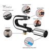 Cooking Torch Adjustable Outdoor Propane Torch, Handheld Flame Thrower Campfire Charcoal Starter, Safety Lock for BBQ, Grill, Searing Steak, Sous Vide