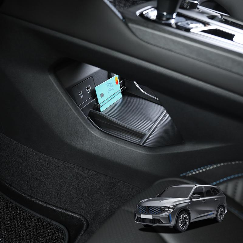 For Renault Grand Koleos 2024-2026 Car Special Central Storage Box TPE Cup Holder Storage Box Accessories LHD