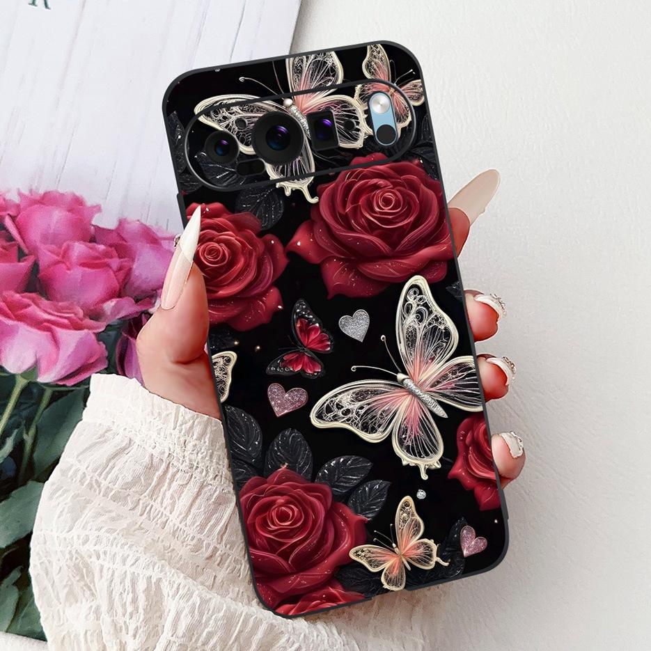 Чехол для Google Pixel 9 Pro Pixel9A Новый Модный Расписной Чехол Мягкий ТПУ Чехол для Телефона Для Google Pixel 9A Pixel9 Pro Задняя Крышка Сумки