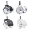 Office Chair Wheels 50kg Load-capacity Simple Installation Universal Furniture Caster Chair Mute Wheel Replacement Parts