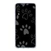 Чехол для телефона Samsung A56 A36 A26 A16 A14 A12 A22 A32 5G A34 A42 A52 A54 A50 A70 A72 A40 A20E A20S A04S A06 Cover Лапка собаки