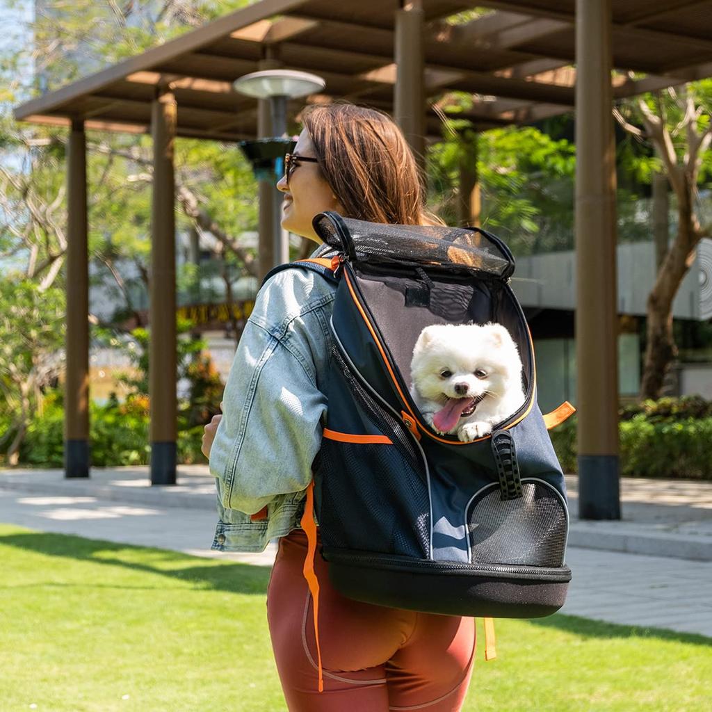 Richell Pet Backpack Carrier, Pink