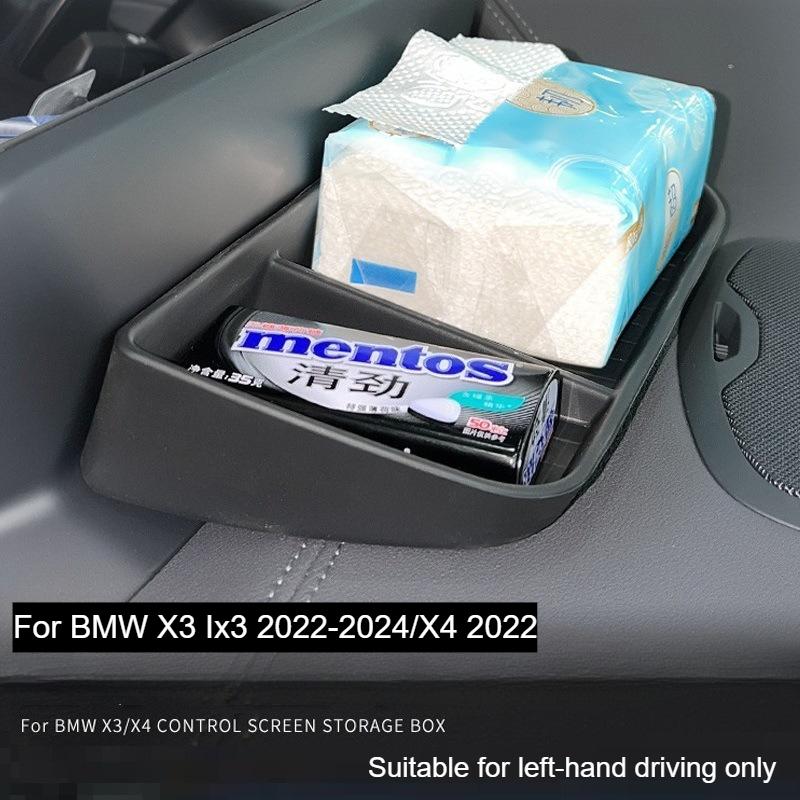For BMW X3 Ix3 2022-24 Car Central Control Screen Behind The Scenes Storage Box X4 Behind The Dashboard Modification Accessories