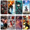 My Hero Academia Anime Midoriya Izuku Phone Case For Realme GT 2 9i 8i 7i Pro X50 X2 C35 C21 C20 C11 C3 Soft Black Phone Cover