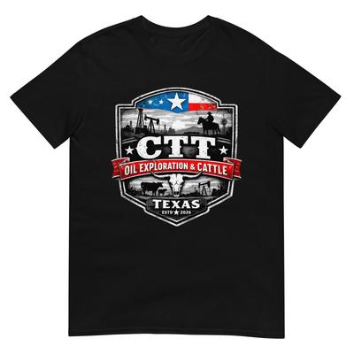 Футболка CTT Oil Exploration Cattle Badge Серия Landman MTEX