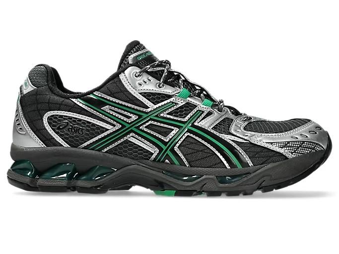 1203A543-022 Asics Gel-Nimbus 10.1 Обсидиановый Серый Зеленый Базилик (Мужской)