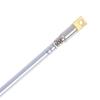 1Pc 37Cm 5 Section Telescopic Stainless Steel Am Fm Radio Universal Antenna