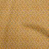 Cotton Cambric Dark Mustard Fabric Animal  Quilting Supplies Print Sewing Fabric By The Yard 42 Inch