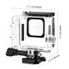 Для GoPro HERO 4K 2024 PULUZ 60m / 196ft водонепроницаемый защитный чехол с пряжкой базовое крепление и винт (прозрачный)