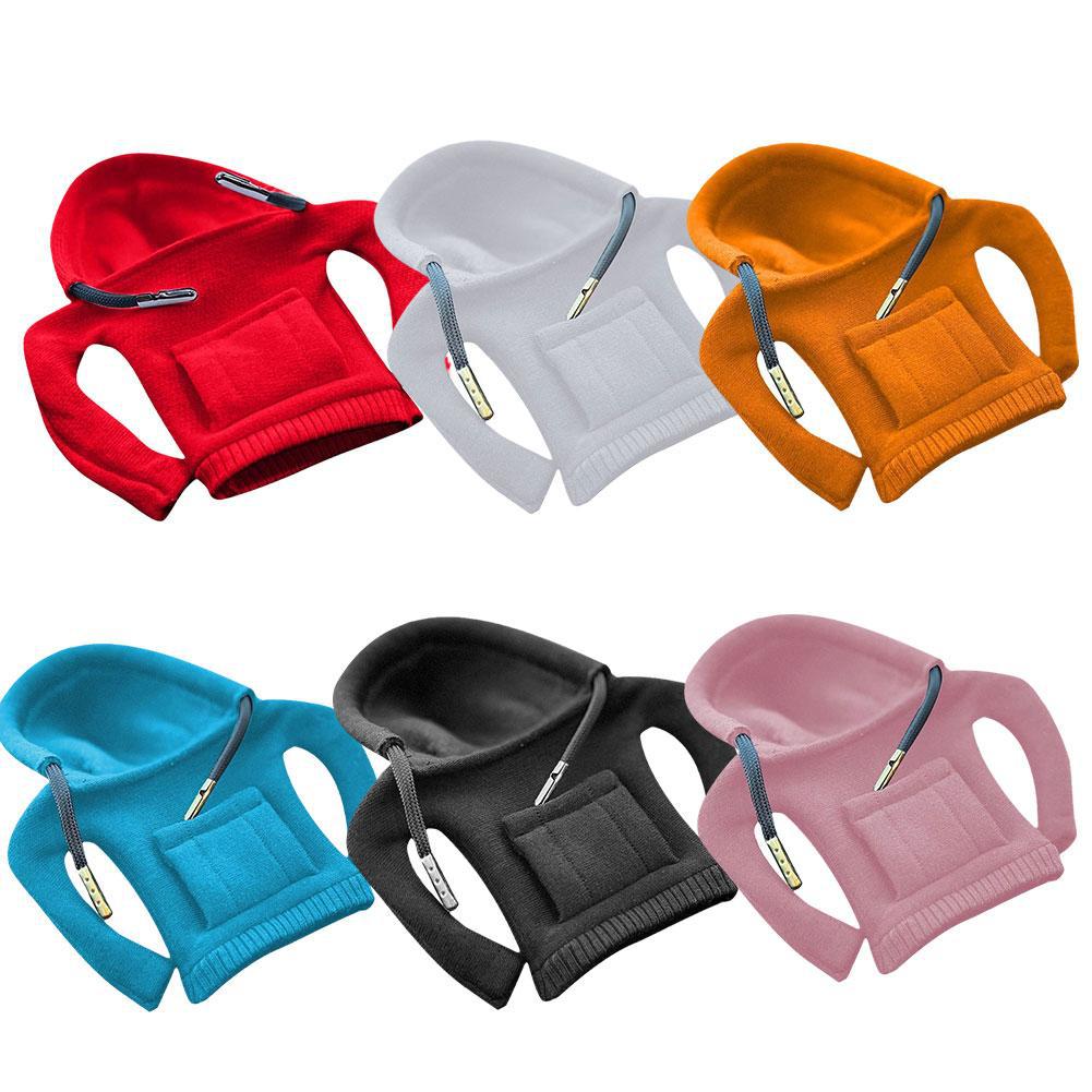 Universal Car Gear Shift Handle Hoodie Cover Knob Hoodie Covers Decoration Fits Manual Automatic Car Interior Accessories