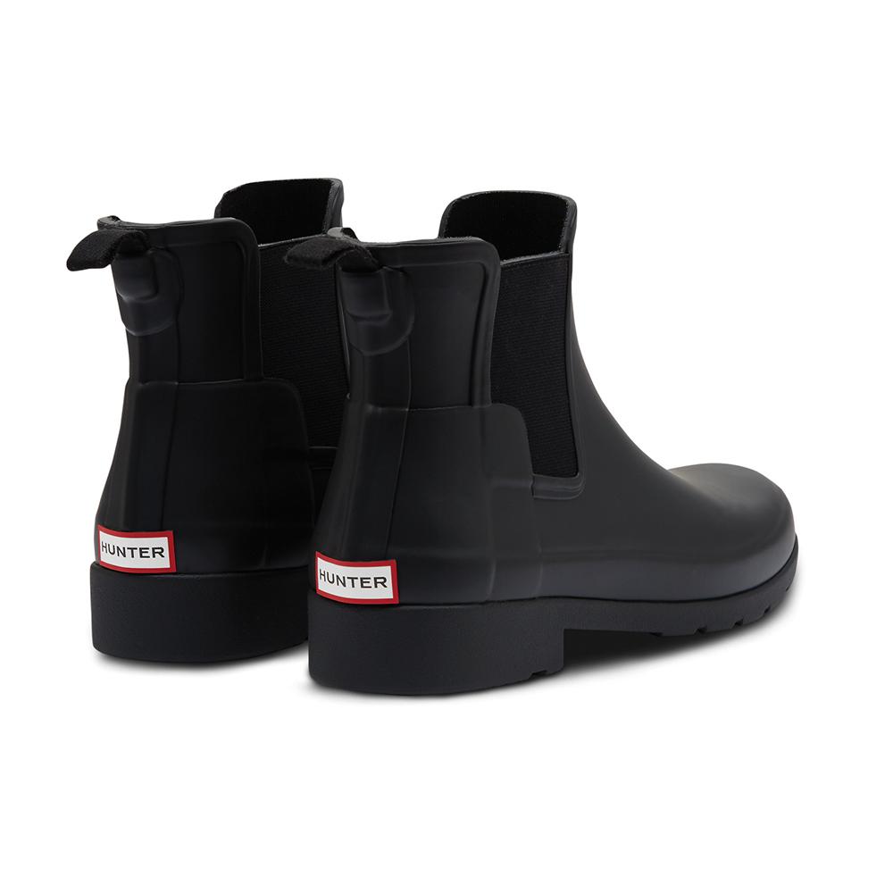 Hunter [Women] Original Refined Chelsea Rain Boots - Black Wfs2201Rmablk