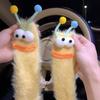 Fuzzy Silly Socks Funny Fluffy Cartoon Socks with Eyes Cute Winter Sleeping Socks