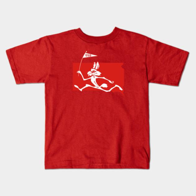 Boys Girls Soft Cotton Graphic Tees Running Yote 2 Breathable Daily School Wear Kids T-Shirts