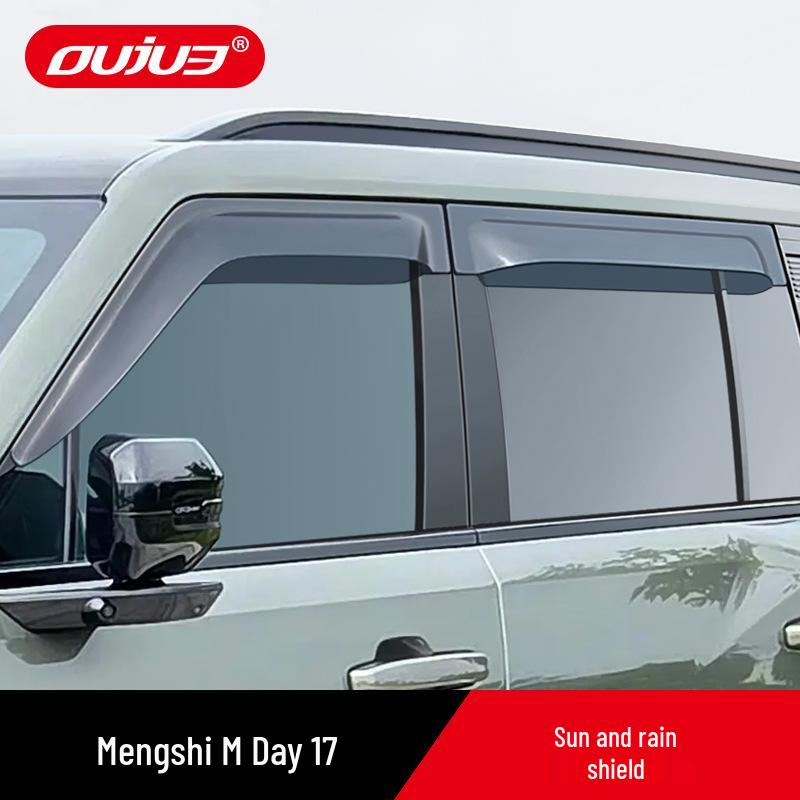 Dongfeng Mengshi M817 Window Rain and Sun Visors - Weather Shields and Exterior Decor Accessories