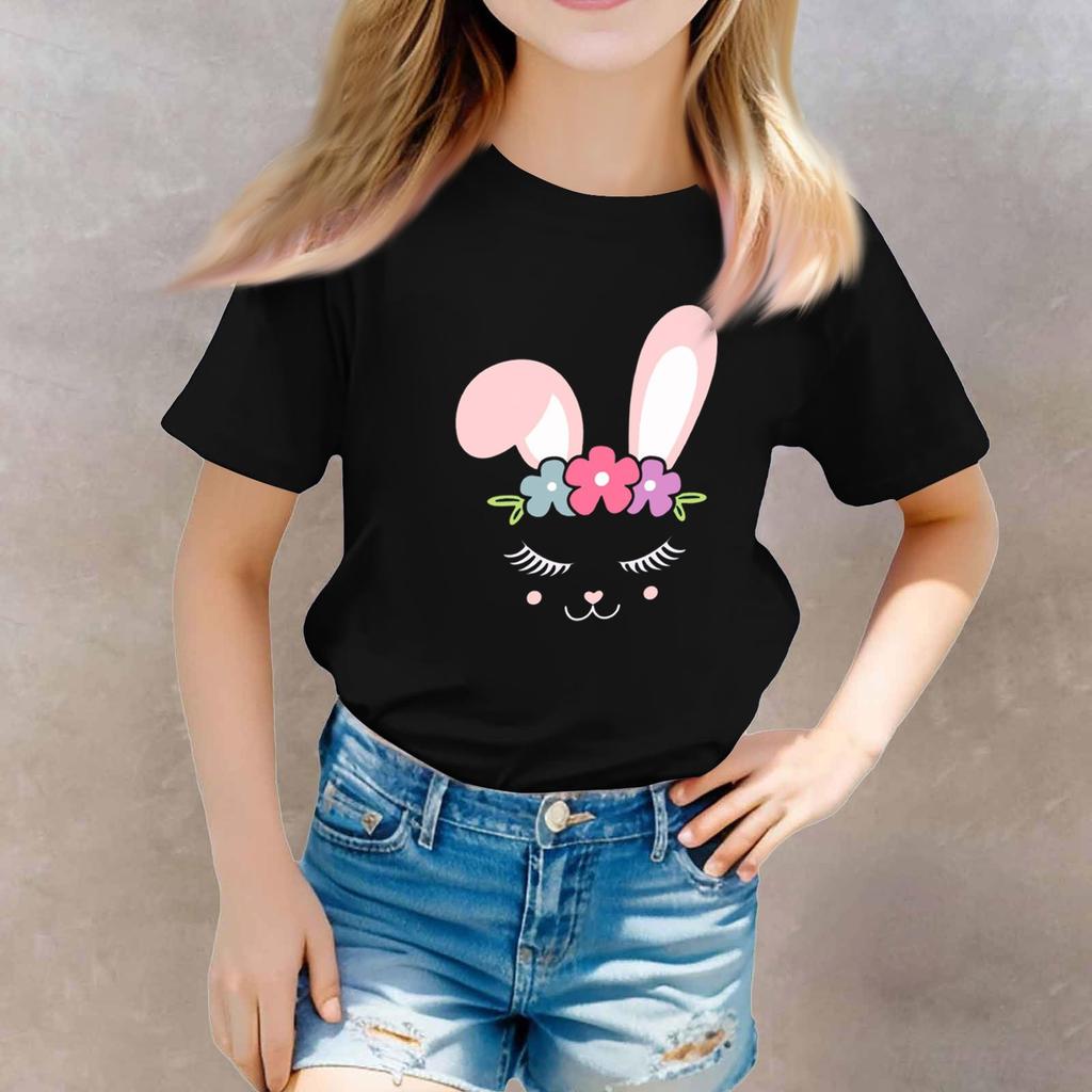 Футболки для малышей, девочек и мальчиков, детские футболки с короткими рукавами и принтом для мальчиков и девочек 1-12 лет