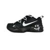 Air Monarch 4 Устойчивые к износу и легкие Низкие массивные кроссовки Унисекс Черно-белые 415445-001(Команда502-)
