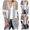 Women'S Long Sleeve Pocket Temperament  Loose Cardigan Women'S Sweater
