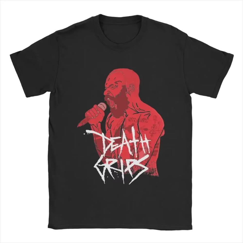 Футболки Death Grips мужские хлопковые винтажные футболки с круглым воротом футболки с коротким рукавом идея для подарка