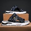 Fashion Men's Slippers 2024 New Style Summer Outdoor Sports Anti-skid Wear-resistant Sandals Beach Slippers