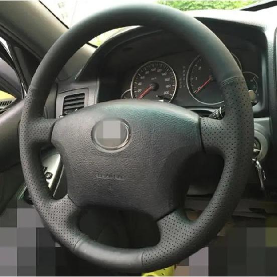 Пришивная кожаная чехол на руль автомобиля Для Toyota Land Cruiser Prado 120 Land Cruiser (2003-2007) Такома(2005-2011)