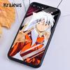 Чехол для телефона Krajews Inuyasha с японским аниме-мангой для iPhone 14 5S SE 6s 7 8 plus X XR XS 11 12 13 pro max Samsung S21 S22