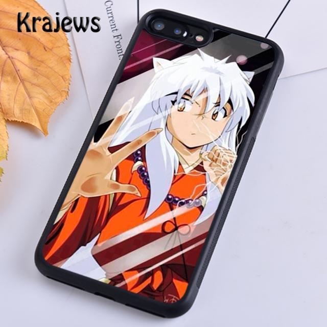 Чехол для телефона Krajews Inuyasha с японским аниме-мангой для iPhone 14 5S SE 6s 7 8 plus X XR XS 11 12 13 pro max Samsung S21 S22