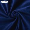 Высококачественная утолщенная бархатная ткань мягкая на метр для чехлов на диваны, наволочек, штор, шитья, велюровая ткань, не мнется, синяя